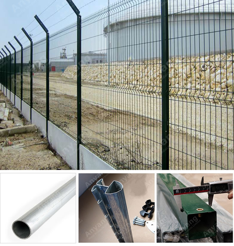 Galvanized and PVC Coated Security Barrier